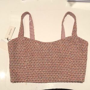 Babaton Tweed Crop Top